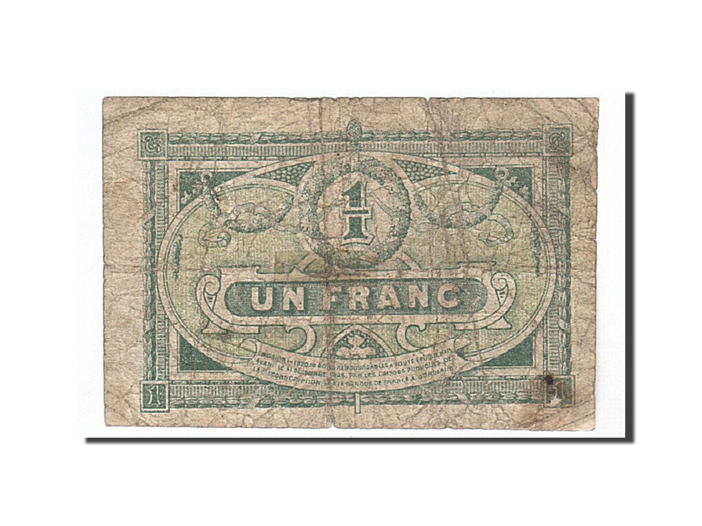 Billet, France, Bordeaux, 1 Franc, 1920, TB, Pirot:30-26