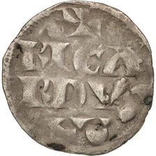 France, Aquitaine, Richard, Denarius, EF(40-45), Silver, Boudeau:471
