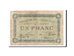 Biljet, Pirot:74-18, 1 Franc, Frankrijk, TB+, Lons-le-Saunier