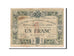 Banknote, Pirot:57-12, 1 Franc, 1917, France, VF(20-25), Evreux