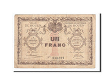 Banconote, Pirot:110-3, BB, Rouen, 1 Franc, Francia