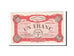 Banconote, Pirot:45-13, SPL-, Chartres, 1 Franc, 1921, Francia