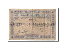 Billet, France, Limoges, 1 Franc, 1914, TB, Pirot:73-3