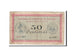 France, Belfort, 50 Centimes, 1915, VF(30-35), Pirot:23-1