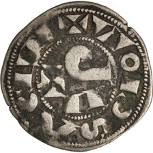 France, Languedoc, Raymond V,VI,VII, Denarius, VF(30-35), Silver, Boudeau:721
