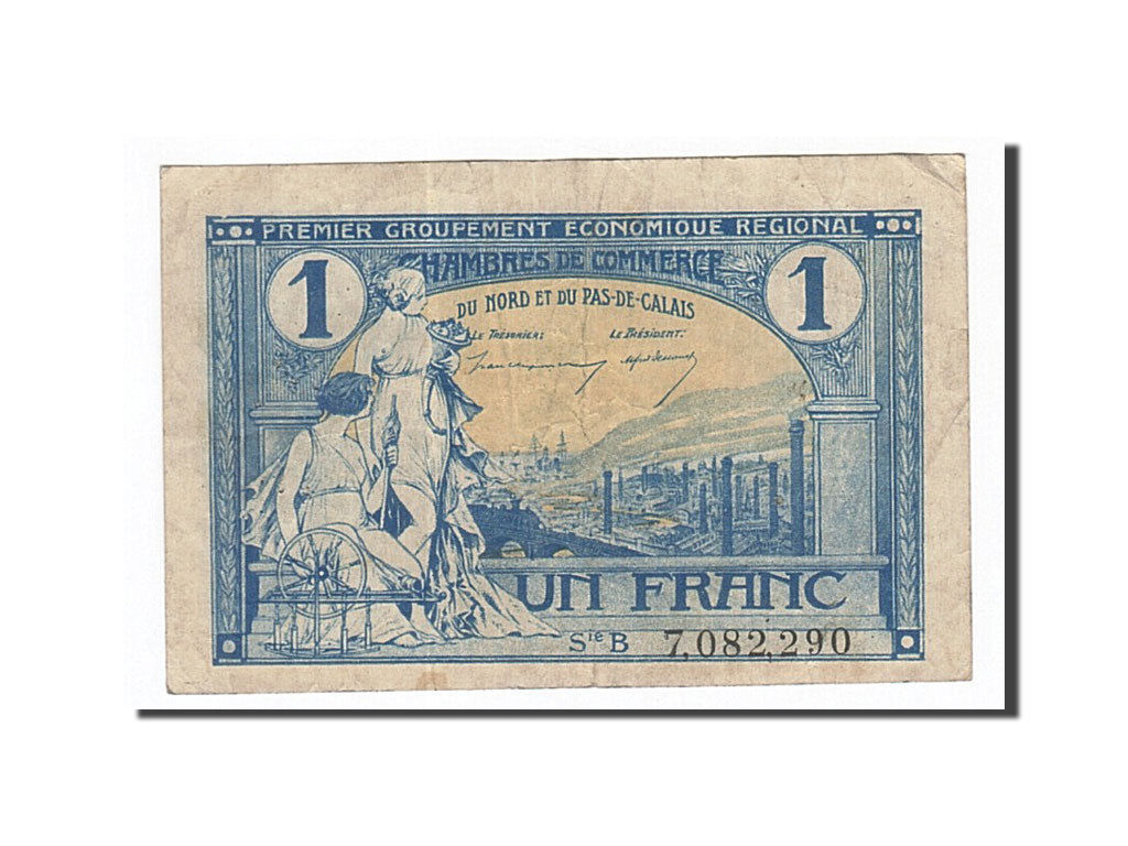 France, Lille, 1 Franc, TTB, Pirot:94-7