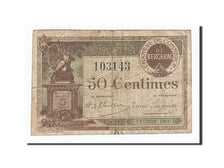 Banknote, Pirot:24-24, 50 Centimes, 1917, France, VF(20-25), Bergerac