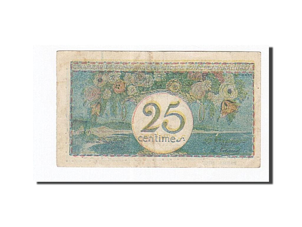 Francia, Nice, 25 Centimes, BB, Pirot:91-17