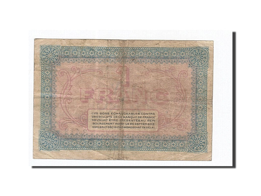 France, Lure, 1 Franc, 1915, TB+, Pirot:76-6