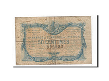 Banknote, Pirot:108-11, 50 Centimes, 1917, France, VF(20-25), Rodez
