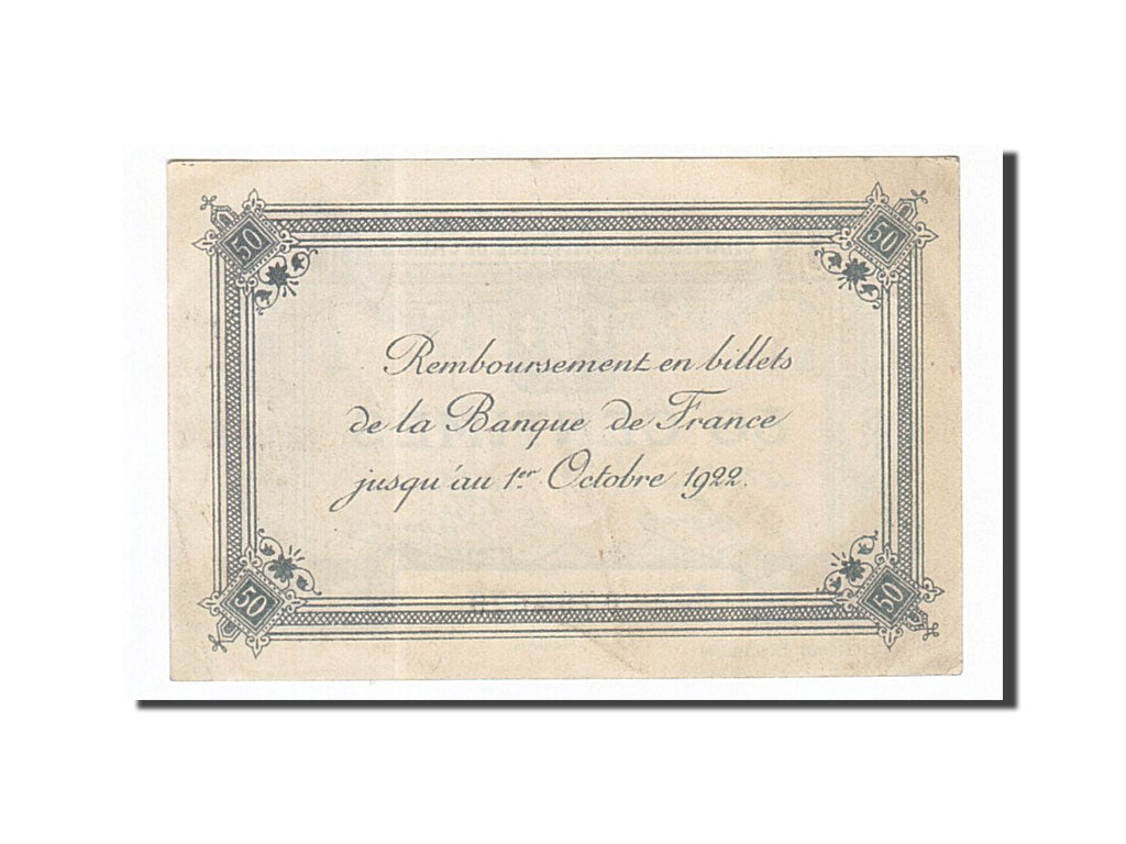 Frankreich, Calais, 50 Centimes, VZ, Pirot:36-42