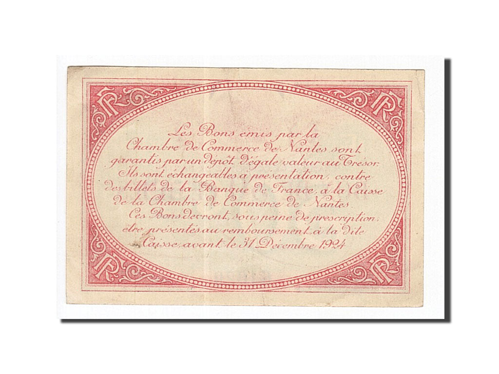 France, Nantes, 50 Centimes, TTB+, Pirot:88-22