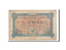 Banknote, Pirot:120-22, 1 Franc, 1919, France, VF(30-35), Tarbes