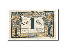 Geldschein, Frankreich, Nice, 1 Franc, 1917, VZ, Pirot:91-5