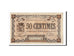 Billet, France, Granville, 50 Centimes, 1915, TTB+, Pirot:60-1
