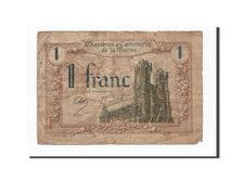Billet, France, Reims, 1 Franc, 1920, TB, Pirot:43-2