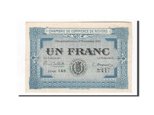 France, Nevers, 1 Franc, 1915, EF(40-45), Pirot:90-7
