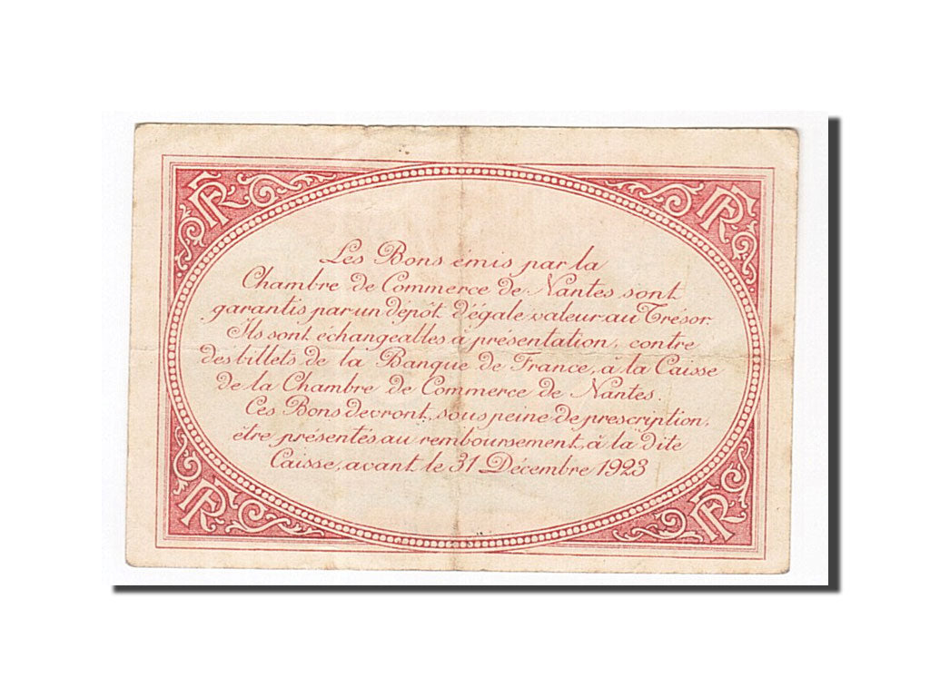 Billet, France, Nantes, 50 Centimes, TTB+, Pirot:88-16