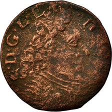 Munten, Frankrijk, Liard, 1710, Montbéliard, ZG+, Koper, Boudeau:1303