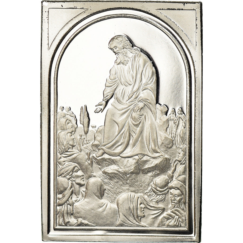 Vatican, Medal, Institut Biblique Pontifical, Matthieu 5, 2-3, Religions &
