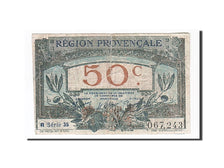Banknote, Pirot:102-9, 50 Centimes, France, VF(20-25), Marseille