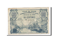 Banconote, Pirot:110-64, BB, Rouen, 50 Centimes, 1922, Francia
