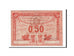 Banconote, Pirot:34-16, MB, Caen et Honfleur, 50 Centimes, Francia