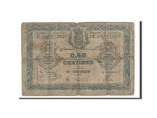 Banknote, Pirot:115-7, 50 Centimes, 1914, France, VG(8-10), Saint-Omer