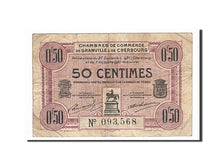 France, Granville et Cherbourg, 50 Centimes, 1921, TB, Pirot:61-5