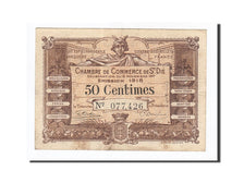 Banknote, Pirot:112-10, 50 Centimes, 1917, France, VF(30-35), Saint-Dié
