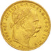 Ungarn, Franz Joseph I, 8 Forint 20 Francs, 1887, Kormoczbanya, EF(40-45), Gold