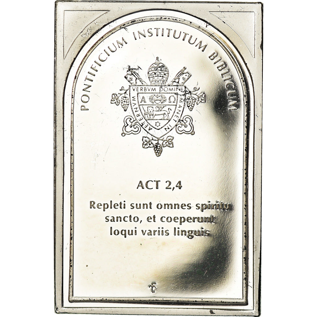 Vatican, Medal, Institut Biblique Pontifical, Actes 2:4, Religions & beliefs
