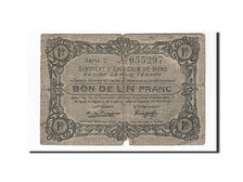 Geldschein, Frankreich, Poix-Terron, 1 Franc, 1917, SGE, Pirot:08-156