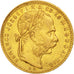 Hungary, Franz Joseph I, 8 Forint 20 Francs, 1880, Kormoczbanya, EF(40-45), Gold