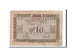 Banconote, Pirot:135-2, BB, Régie des chemins de Fer, 10 Centimes, Francia