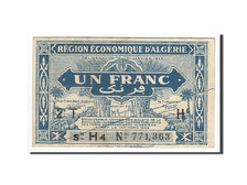 Banknote, Algeria, 1 Franc, 1944, KM:101, AU(55-58)