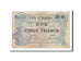 Biljet, Pirot:59-62, 20 Francs, 1915, Frankrijk, TB+, Aniche