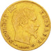 Francia, Napoleon III, Napoléon III, 5 Francs, 1859, Paris, MB+, Oro, KM:787...