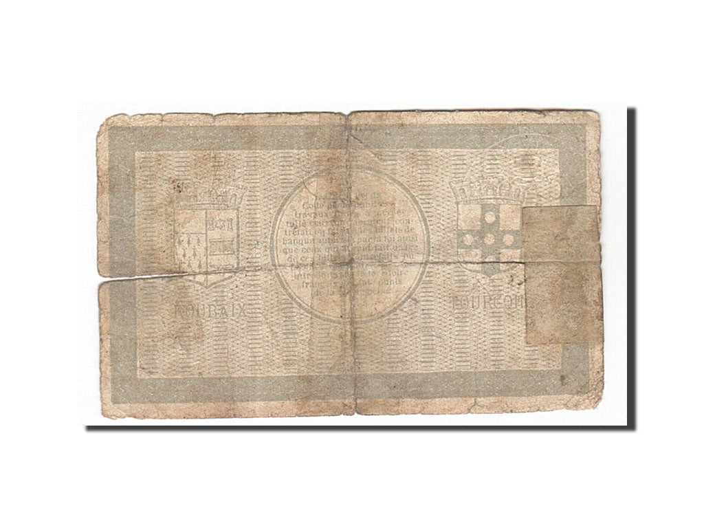 Biljet, Pirot:59-2058, 1 Franc, 1914, Frankrijk, B, Roubaix et Tourcoing