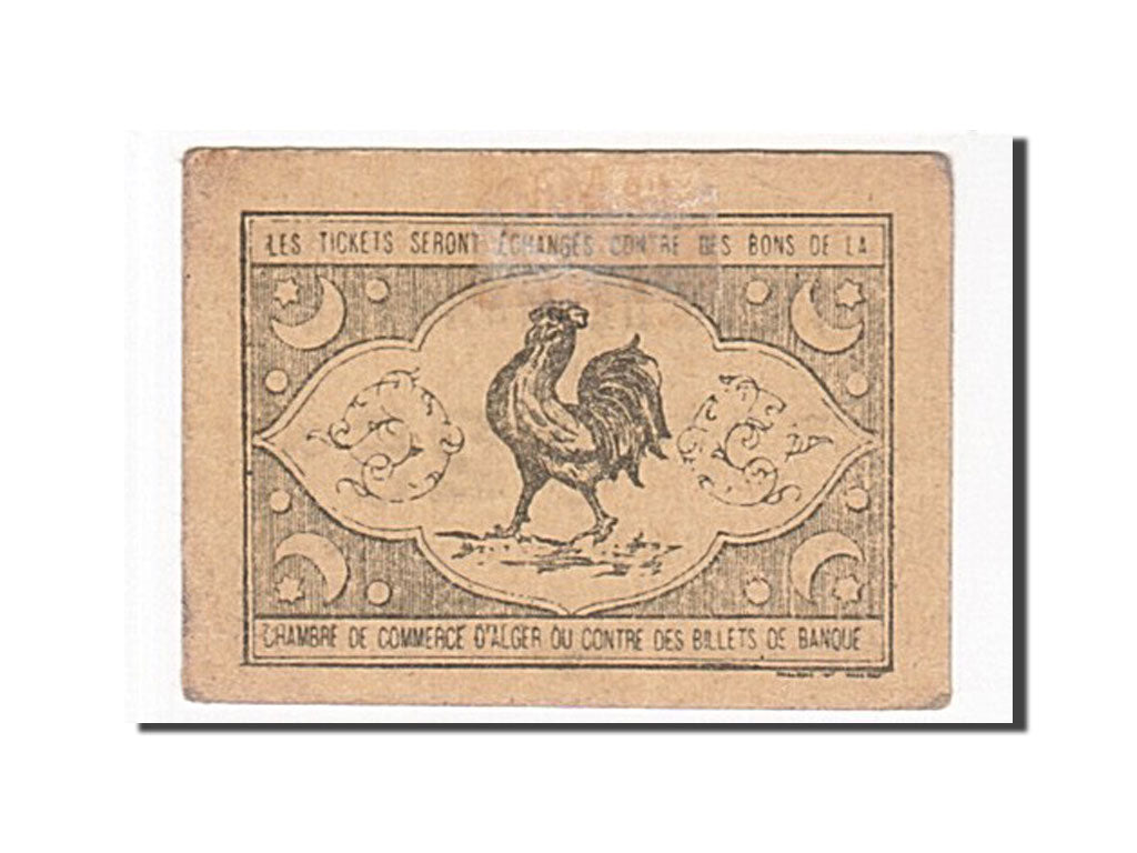 Banknote, Algeria, 25 Centimes, 1916, 1916-12-24, AU(50-53)