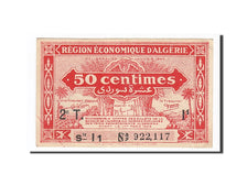 Billete, 50 Centimes, 1944, Algeria, KM:100, 1944-01-31, SC