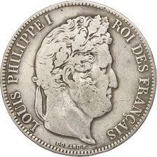 Monnaie, France, Louis-Philippe, 5 Francs, 1835, Marseille, TB, Argent