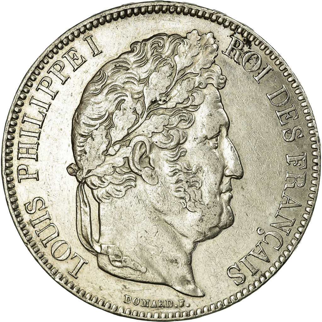 Coin, France, Louis-Philippe, 5 Francs, 1834, Lille, AU(50-53), Silver