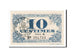 Billete, 10 Centimes, Pirot:59-1632, 1917, Francia, UNC, Lille