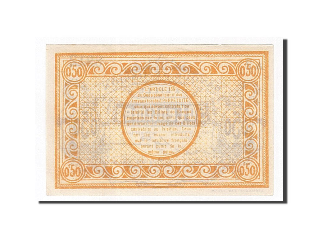 Banknote, Pirot:59-1594, 50 Centimes, 1915, France, UNC(63), Lille