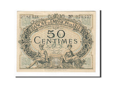 France, Lille, 50 Centimes, 1915, AU(55-58), Pirot:59-1599