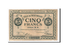 Banconote, Pirot:59-2759, BB, Wattrelos, 5 Francs, Francia