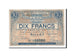 Banknot, Francja, Wattrelos, 10 Francs, 1915, VF(30-35), Pirot:59-2754