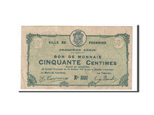 Banknote, Pirot:59-1088, 50 Centimes, 1914, France, EF(40-45), Fourmies