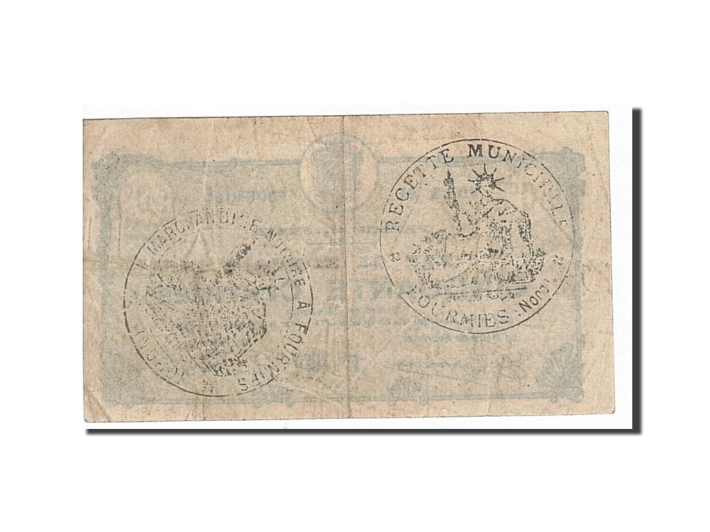Banknote, Pirot:59-1088, 50 Centimes, 1914, France, EF(40-45), Fourmies